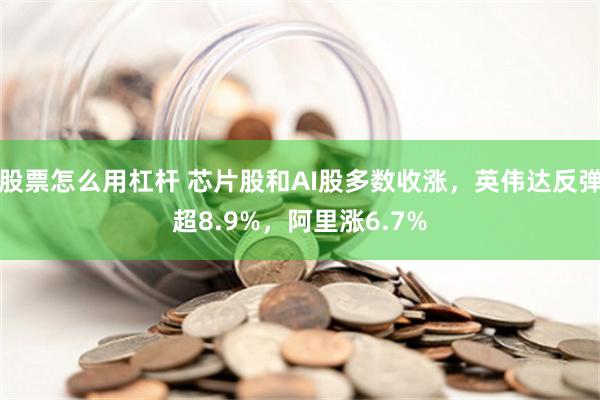 股票怎么用杠杆 芯片股和AI股多数收涨，英伟达反弹超8.9%，阿里涨6.7%